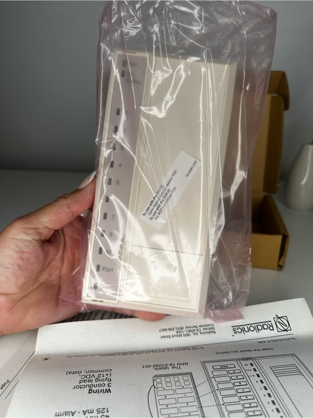 NOB Radiodisc Vertical Keypad - Picture 5 of 16